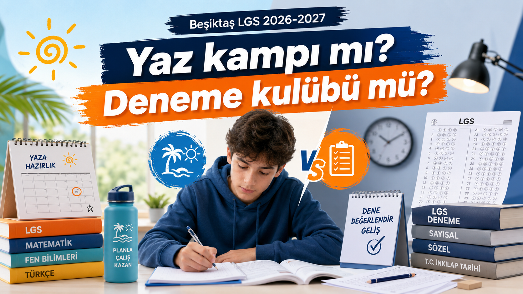 Beşiktaş’ta LGS Kursu Arayan Velilere 2026-2027 Rehberi: Yaz Kampı mı, Deneme Kulübü mü?
